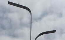 【案例】贵州六盘水市盘县开发区10米双头非标定制路灯安装